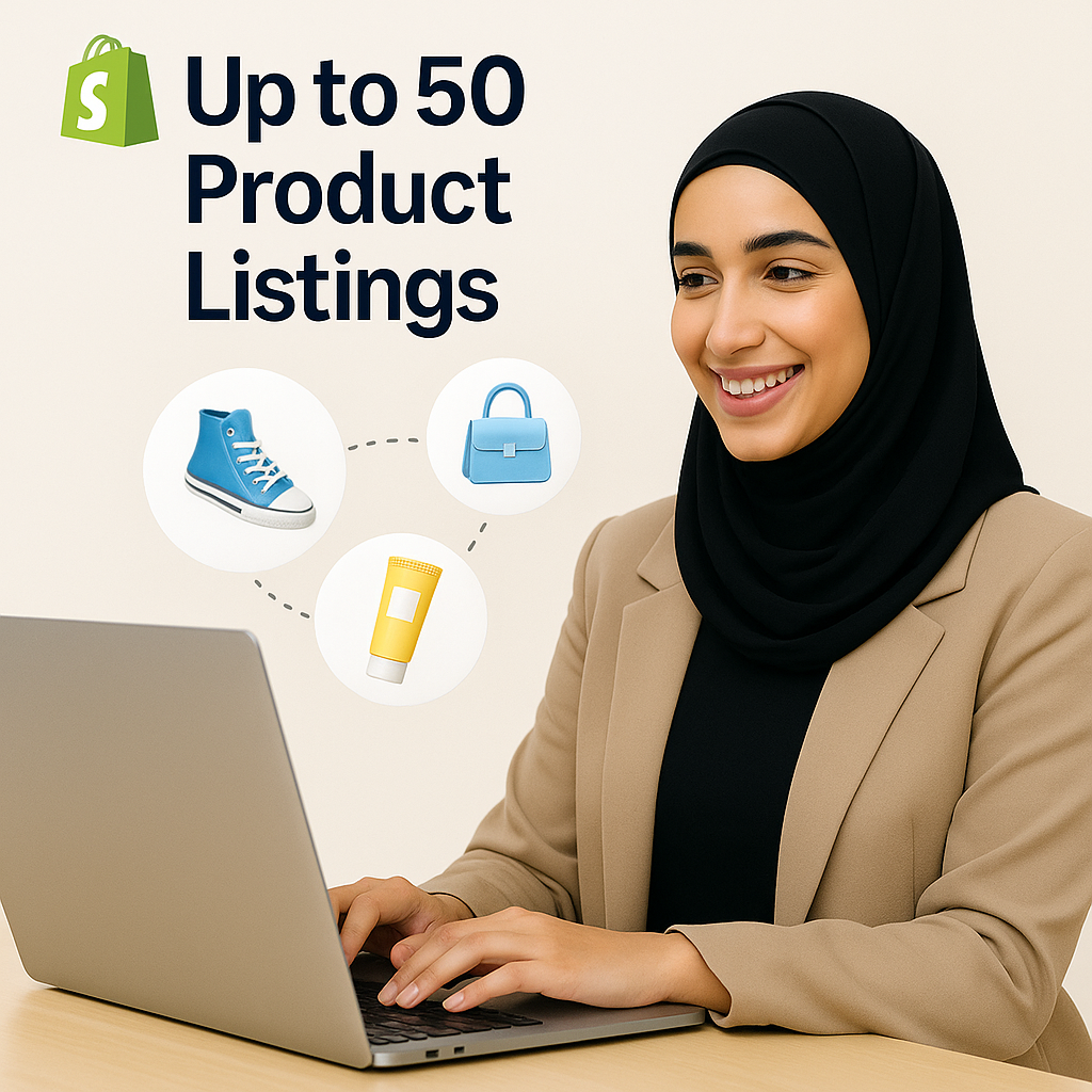 Up to 50 Product Listings